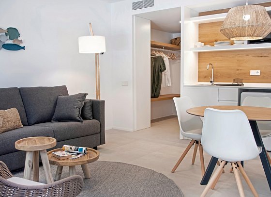 Pinomar - Wohnbeispiel Appartement 2 Schlafzimmer (Zimmercodierung OB1)