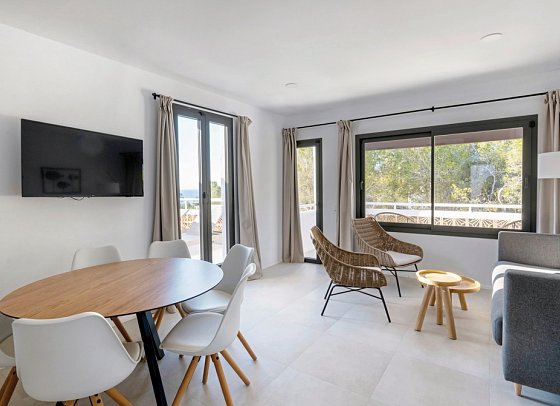 Pinomar - Wohnbeispiel Appartement 1 Schlafzimmer (Zimmercodierung AB1)
