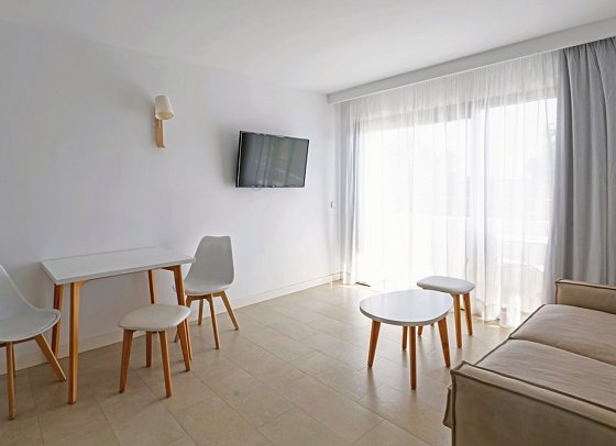 Es Pujols Appartements - Wohnbeispiel Appartement 1 Schlafzimmer (Zimmercodierung AB1)