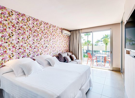 Occidental Ibiza - Wohnbeispiel Doppelzimmer (Zimmercodierung DB1)