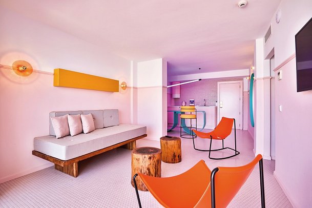 Paradiso Ibiza Art - Wohnbeispiel Juniorsuite (3 Personen) (Zimmercodierung JB2)