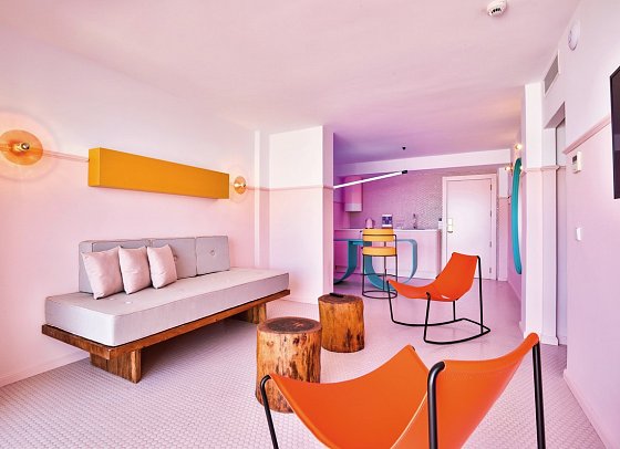 Paradiso Ibiza Art - Wohnbeispiel Juniorsuite (3 Personen) (Zimmercodierung JB2)