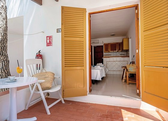 Es Pins Bungalows - Wohnbeispiel Studio (Zimmercodierung SB1)