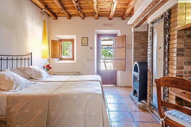 Rural Can Lluc Boutique Country Hotel & Villas - Wohnbeispiel Doppelzimmer Deluxe (mit Terrasse) (Zimmercodierung DD2)