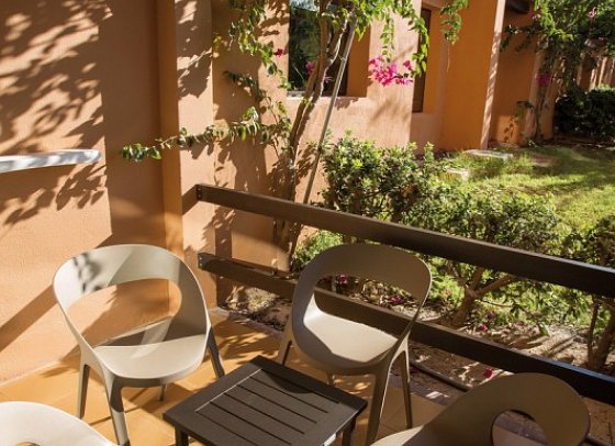 Insotel Club Tarida Playa - Beispiel Balkon (Zimmercodierung FB1)
