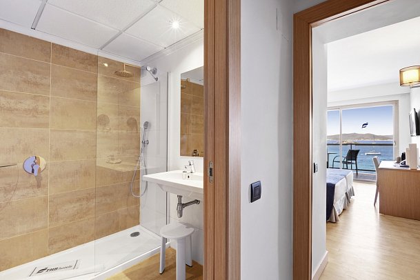 THB Los Molinos - Wohnbeispiel Doppelzimmer Meerblick (Zimmercodierung DBM)