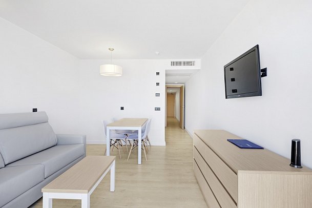 THB Los Molinos - Wohnbeispiel Appartement 1 Schlafzimmer (Zimmercodierung AB1)