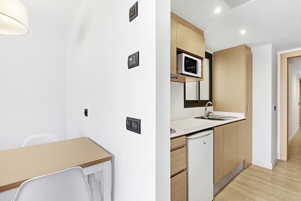 THB Los Molinos - Wohnbeispiel Appartement 1 Schlafzimmer (Zimmercodierung AB1)