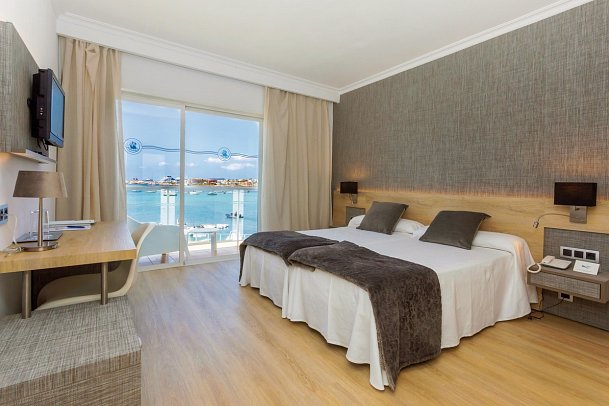 Simbad - Wohnbeispiel Doppelzimmer Meerblick (Zimmercodierungen DBM & DCM)