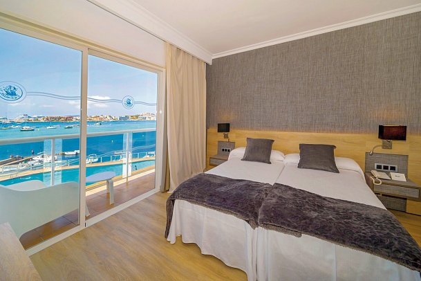 Simbad - Wohnbeispiel Doppelzimmer Meerblick (Zimmercodierungen DBM & DCM)