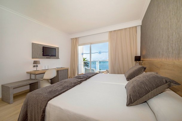 Simbad - Wohnbeispiel Doppelzimmer Meerblick (Zimmercodierungen DBM & DCM)