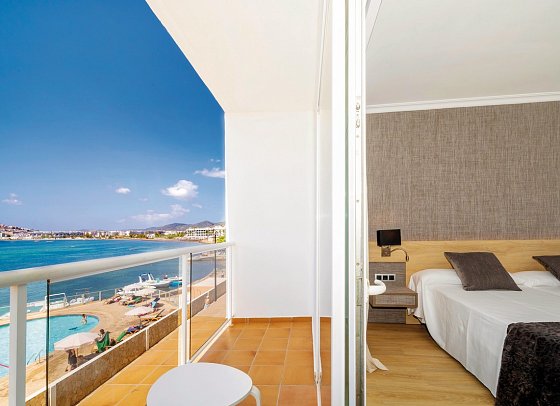 Simbad - Wohnbeispiel Doppelzimmer Meerblick (Zimmercodierungen DBM & DCM)