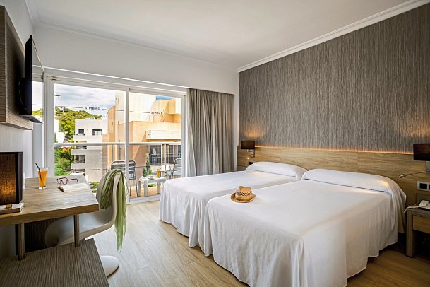 Simbad - Wohnbeispiel Doppelzimmer (Zimmercodierungen DB1 & DC1)