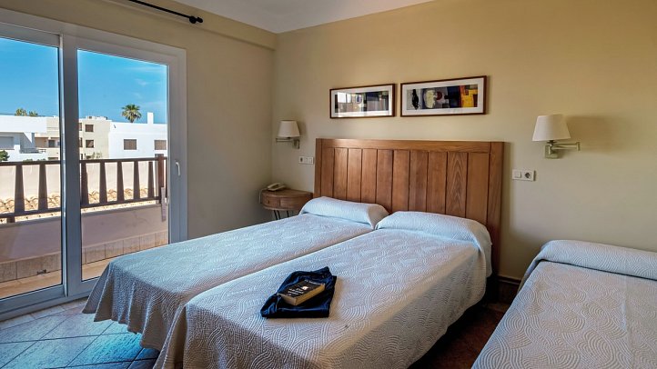 Voramar - Wohnbeispiel Doppelzimmer (Zimmercodierung DB1)