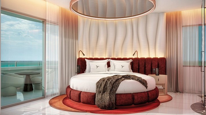 The Unexpected - Wohnbeispiel Doppelzimmer Fashion Victim Meerblick (Zimmercodierung DBM)