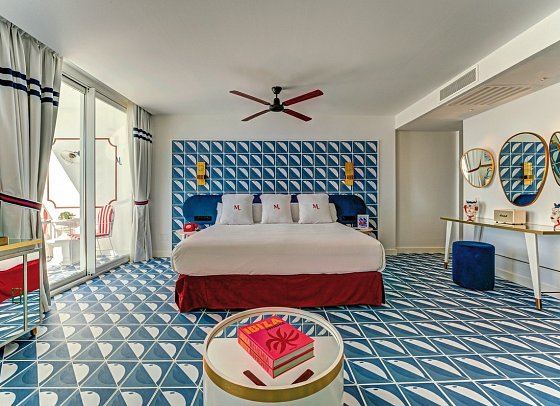 Mongibello Ibiza - Wohnbeispiel Suite Meerblick mit Balkon - Tribute to Ibiza (Zimmercodierung W1M)
