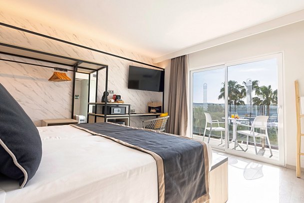 Invisa Es Pla - Wohnbeispiel Doppelzimmer Iconic (Zimmercodierung DB1)