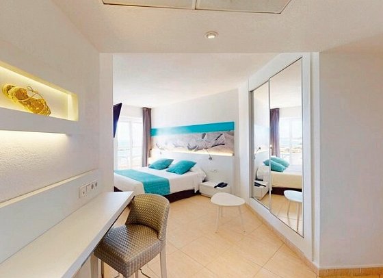 Garden Tropic - Wohnbeispiel Doppelzimmer Meerblick (Zimmercodierungen D1M & D2M)
