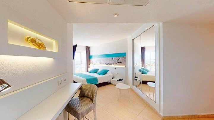 Tropic Garden - Wohnbeispiel Doppelzimmer Meerblick (Zimmercodierungen D1M & D2M)