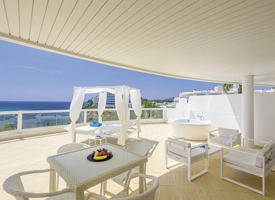 Garden Tropic - Wohnbeispiel Suite Privilege Meerblick (Zimmercodierungen WR1 & WR2)