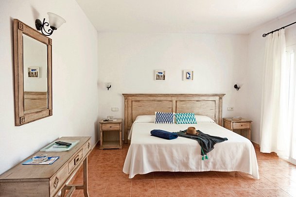 Roca Plana Formentera - Wohnbeispiel Doppelzimmer Superior obere Etage (Zimmercodierung DSD)