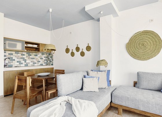 Castaví - Wohnbeispiel Appartement 1 Schlafzimmer (Zimmercodierung AB1)