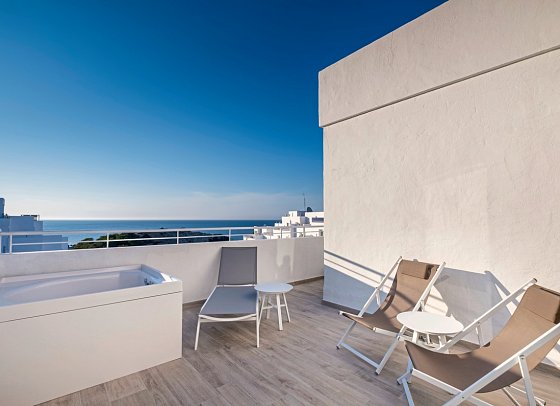 Barceló Portinatx - Beispiel Terrasse (Zimmercodierung DDM)
