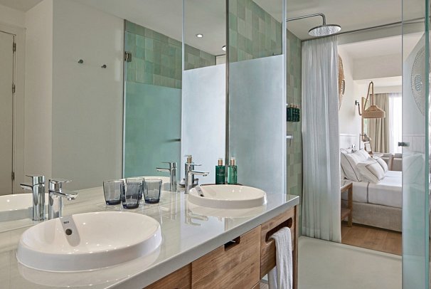 Meliá Ibiza - Wohnbeispiel Juniorsuite Meerblick (Zimmercodierungen J3M & J4M)