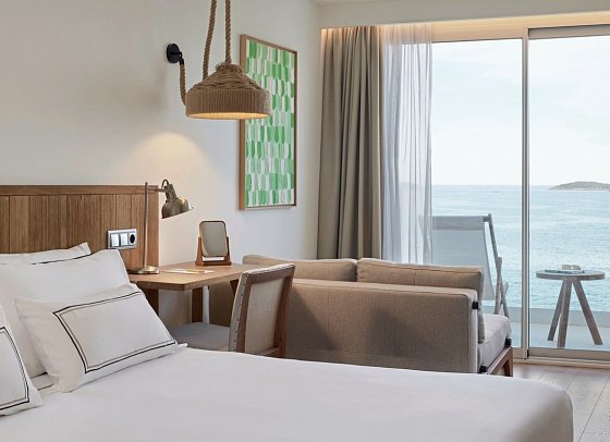 Meliá Ibiza - Wohnbeispiel Juniorsuite Meerblick (Zimmercodierungen J3M & J4M)