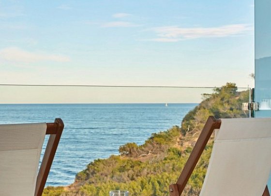 Meliá Ibiza - Wohnbeispiel Juniorsuite Meerblick (Zimmercodierungen J3M & J4M)