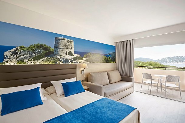 Invisa Cala Blanca - Wohnbeispiel Doppelzimmer Superior Premium Meerblick (Zimmercodierung D2M)