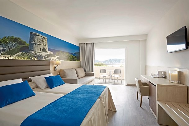 Invisa Cala Blanca - Wohnbeispiel Doppelzimmer Superior Premium Meerblick (Zimmercodierung D2M)