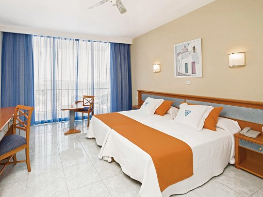 Osiris - Wohnbeispiel Doppelzimmer Gartenblick (Zimmercodierungen D1G & D2G)