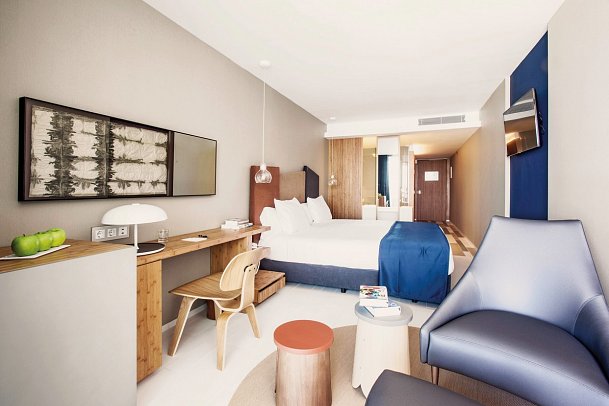 Ocean Drive Talamanca - Wohnbeispiel Doppelzimmer Deluxe (Zimmercodierung DD1)