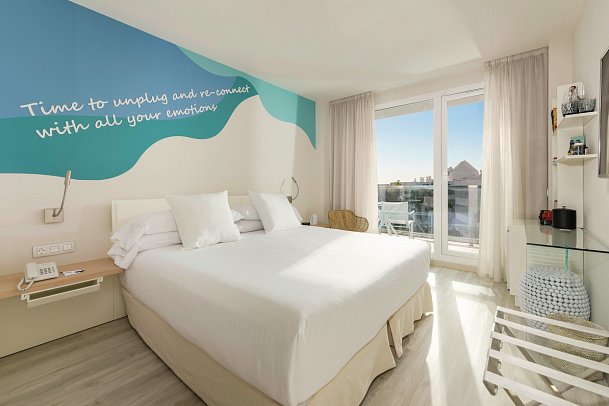 Amàre Ibiza - Wohnbeispiel Doppelzimmer I was here (Zimmercodierung DB1)