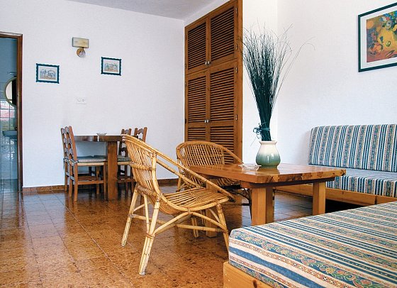 Blaumar - Wohnbeispiel Appartement 1 Schlafzimmer (Zimmercodierung AB1)