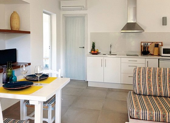 Blaumar - Wophnbeispiel Appartement 1 Schlafzimmer (Zimmercodierung AB1)