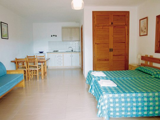 Casin - Wohnbeispiel Studio (Zimmercodierung SB1)