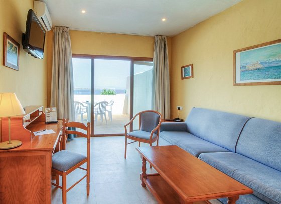Club Sunway Punta Prima - Wohnbeispiel Appartement 1 Schlafzimmer Gartenblick (Zimmercodierung ABG)