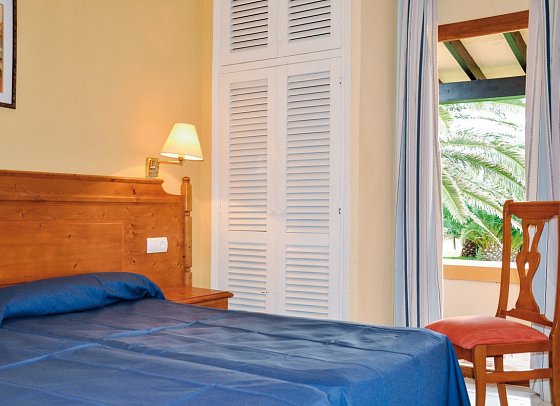 Club Sunway Punta Prima - Wohnbeispiel Doppelzimmer Gartenblick (Zimmercodierung DBG)