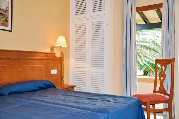 Club Sunway Punta Prima - Wohnbeispiel Doppelzimmer Gartenblick (Zimmercodierung DBG)