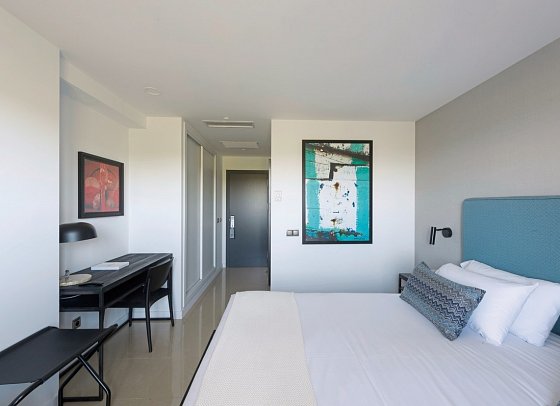 Tahiti - Wohnbeispiel Doppelzimmer Superior Erdgeschoss (Zimmercodierung DS1)