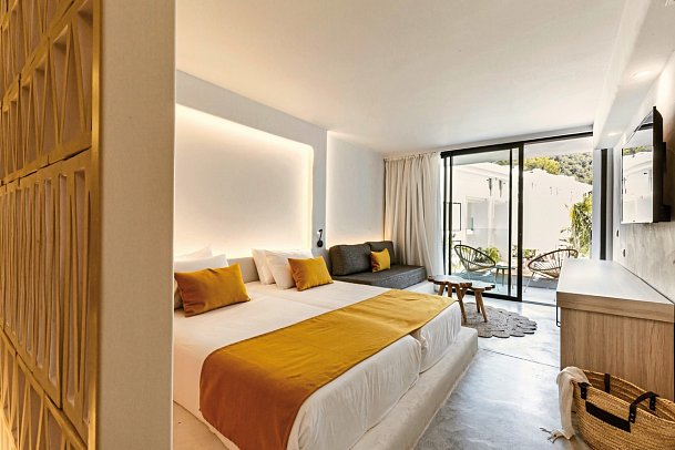 Nativo Ibiza - Wohnbeispiel Juniorsuite Boheme (Zimmercodierung JBP)