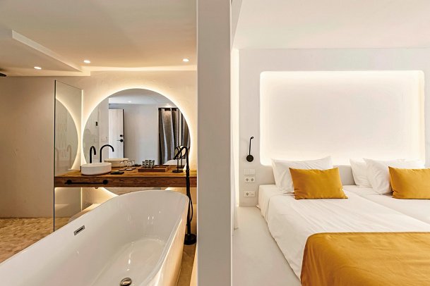 Nativo Ibiza - Wohnbeispiel Juniorsuite Boheme (Zimmercodierung JBP)