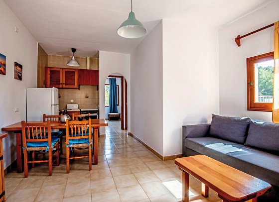 Aguamar - Wohnbeispiel Appartement 1 Schlafzimmer (Zimmercodierung AB1)