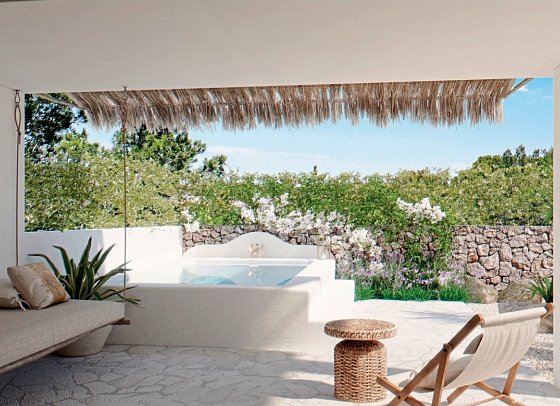 Mar Suites Formentera by Universal Beach Hotels - Wohnbeispiel Suite mit privatem Pool (Zimmercodierung WBG)