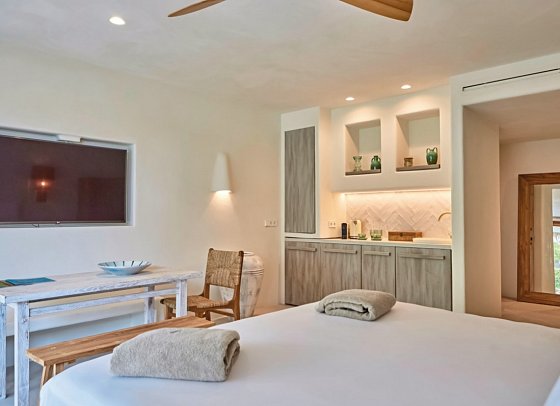 Mar Suites Formentera by Universal Beach Hotels - Wohnbeispiel Studio mit privatem Pool (Zimmercodierung SBG)