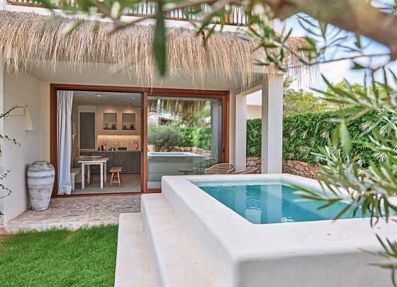 Mar Suites Formentera by Universal Beach Hotels - Wohnbeispiel Studio mit privatem Pool (Zimmercodierung SBG)