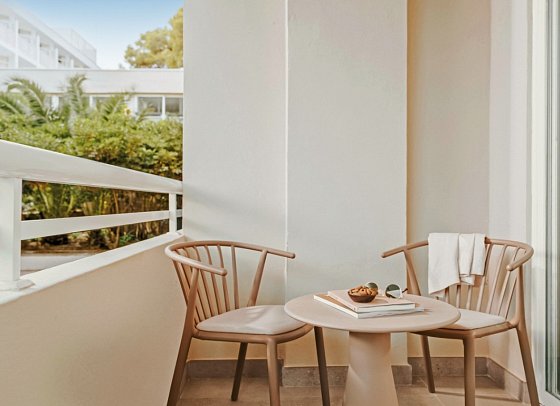 Hyde Ibiza - Beispiel Balkon (Zimmercodierung DB2)