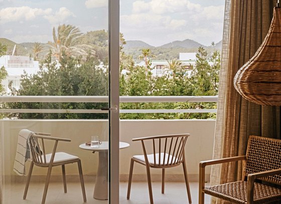 Hyde Ibiza - Beispiel Balkon (Zimmercodierung DB3)